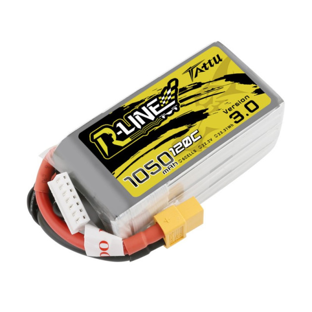 Tattu R-Line 1050mAh 6S 120C V3