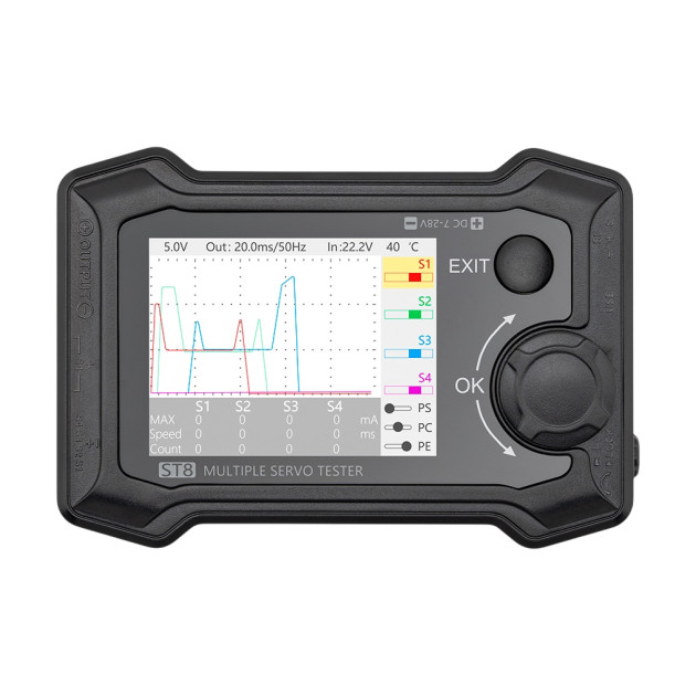 ToolkitRC ST8 servo tester
