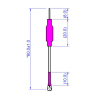 Happymodel Linearní dipole anténa (2ks)