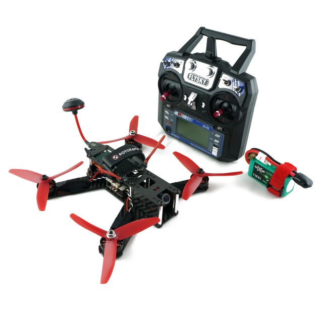 Mini 210 set RTF s RC a lipo