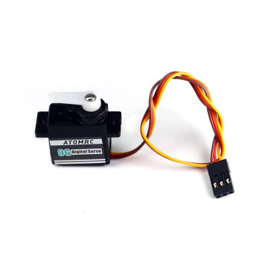 AtomRC S09P Plastic - 9g/0,12s/1,5kg