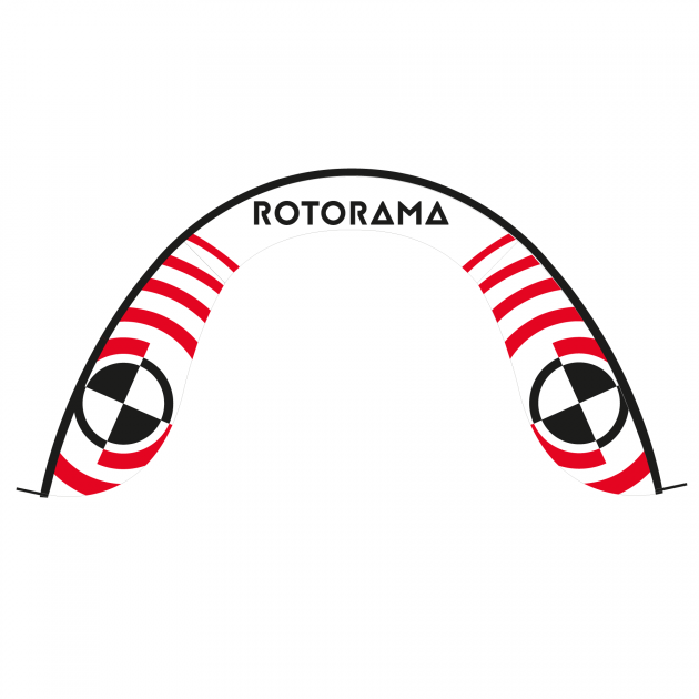 Rotorama branka červená PRO