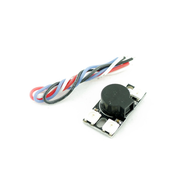 Buzzer 110dB se 4x LED