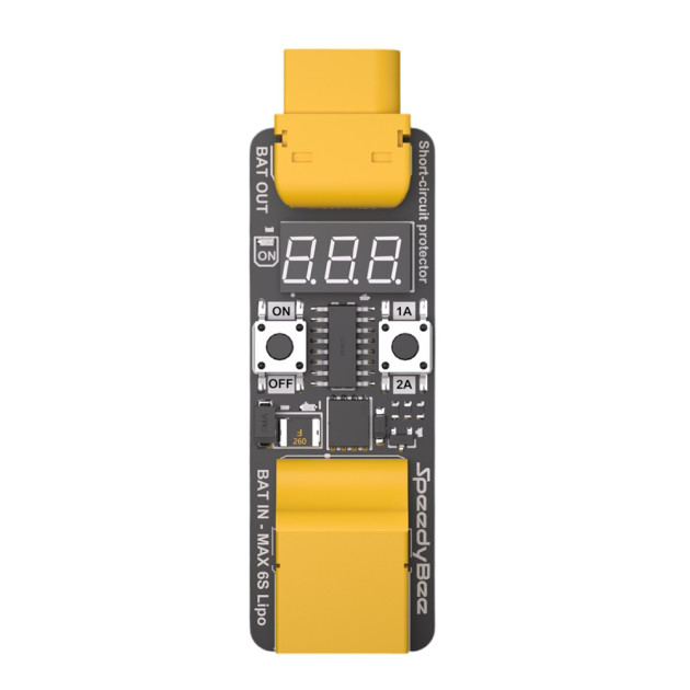 SpeedyBee Smart Power Tester - ochrana proti zkratu