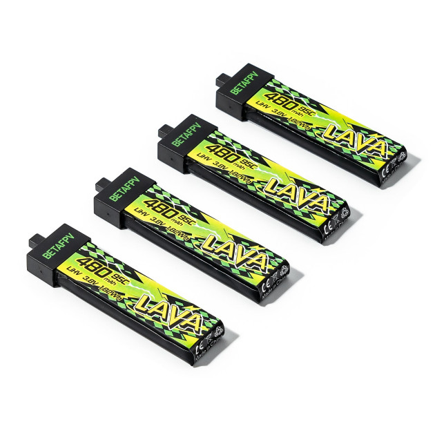 BetaFPV Lava II 480mAh 1S 95C HV (4ks)