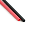 Smršťovací bužírka 1m (černá+červená) 2,4/1,2mm