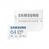 Samsung MicroSDHC karta 64GB EVO Plus + SD adaptér