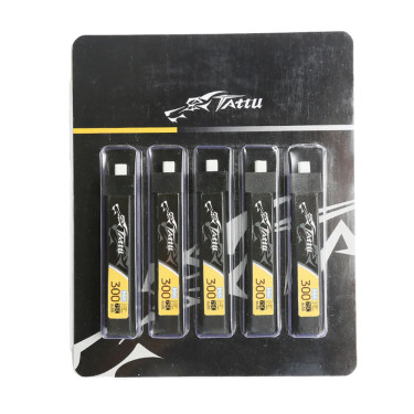 Tattu 300mAh 1S 75C HV BT2.0 (5ks)