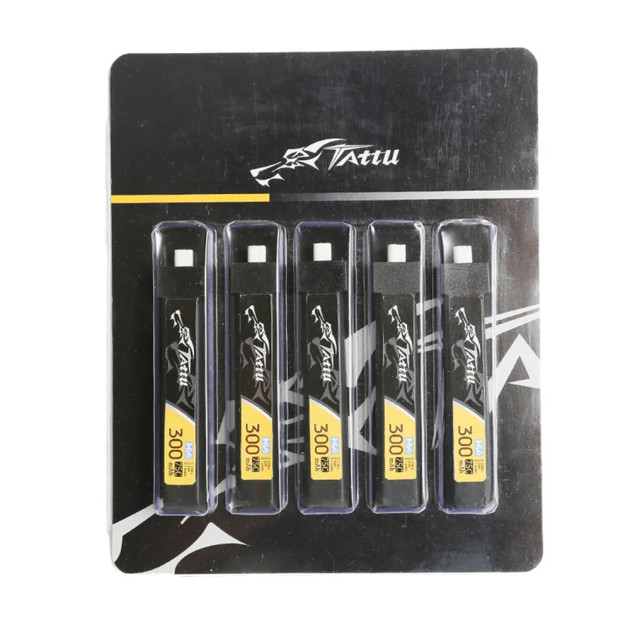 Tattu 300mAh 1S 75C HV BT2.0 (5ks)