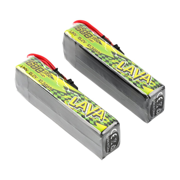 BetaFPV Lava II 680mAh 4S 95C (2ks)