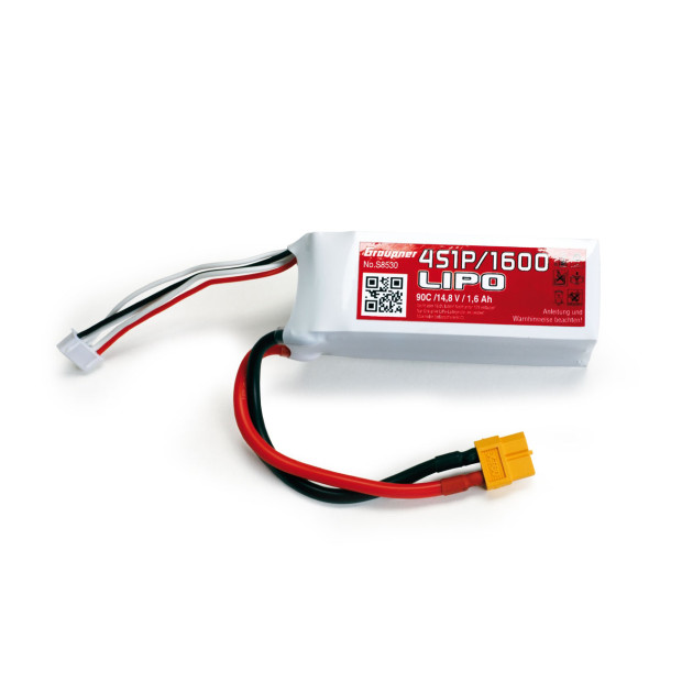 Graupner Lipo 1600mAh 4S rev. 2